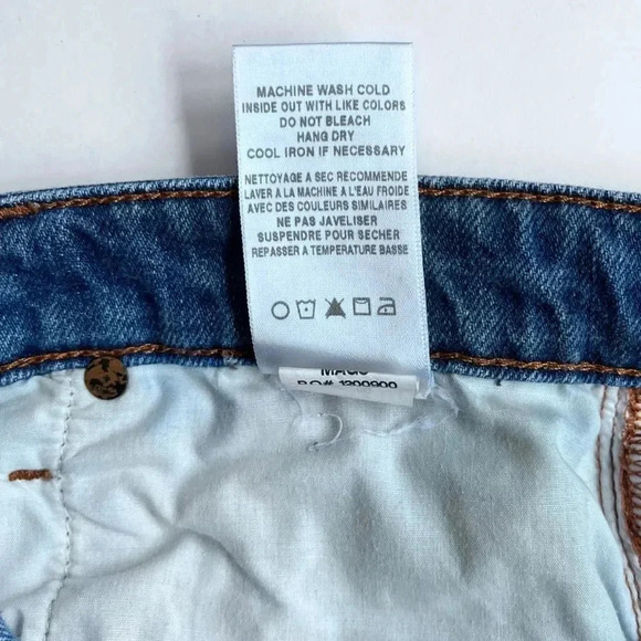 Joe’s Jeans Cutoff Distressed Denim Shorts Size 29 - Picture 13 of 14